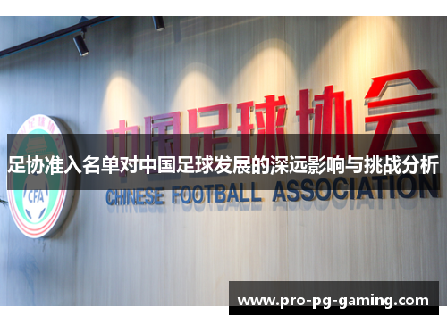 足协准入名单对中国足球发展的深远影响与挑战分析